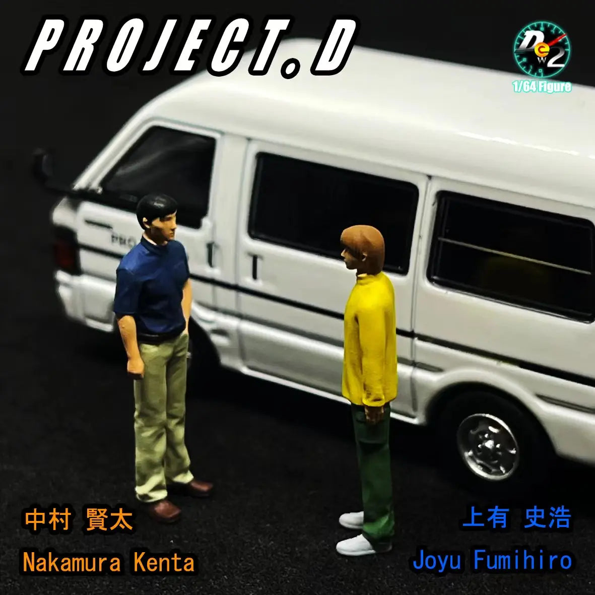 DEW2 Diorama 1/64 Scale Figurines Model Nakamura Kenta Jōyū Fumihiro Collection Miniature Hand-painted