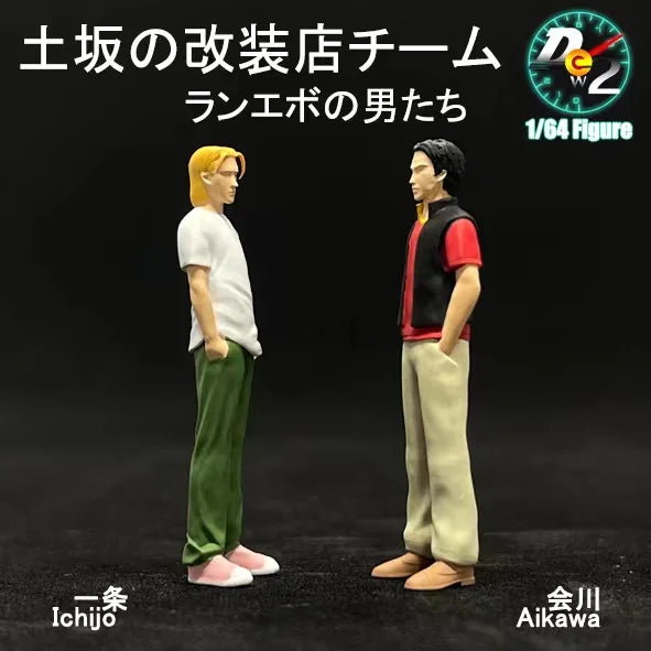 DEW2 Diorama 1/64 Scale Figurines Model Ichijō Aikawa Collection Miniature Hand-painted