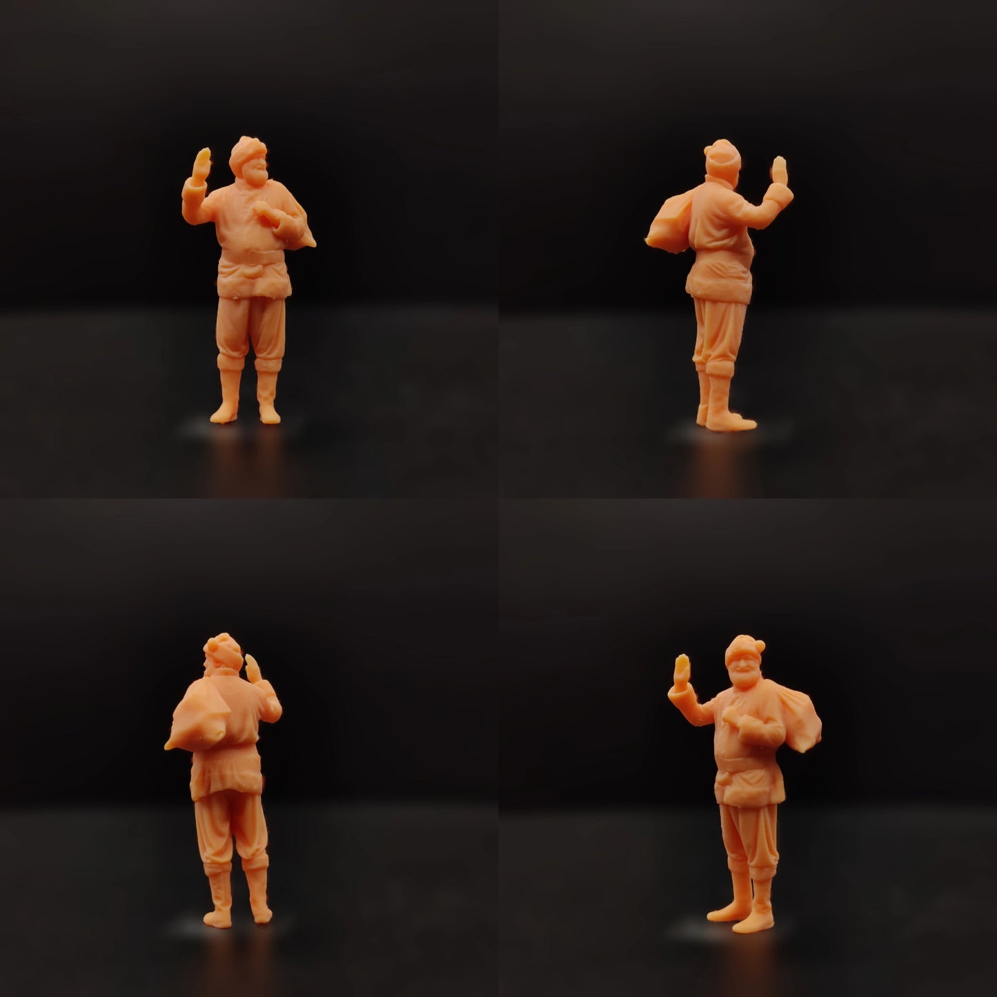 1/64 1/43 Scale Model Resin Santa Claus Series Gifts Uncolored Miniature Diorama Hand-painted T704 T705 T706