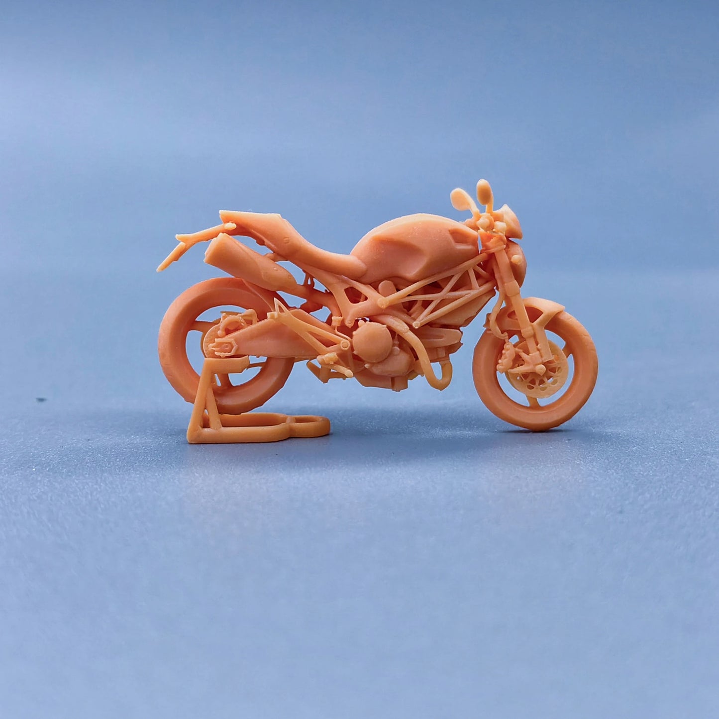 1/64 1/43 Figurines Scale Model Resin Dxxcati Moto Bike Uncolored Miniatures Diorama Hand-painted V016