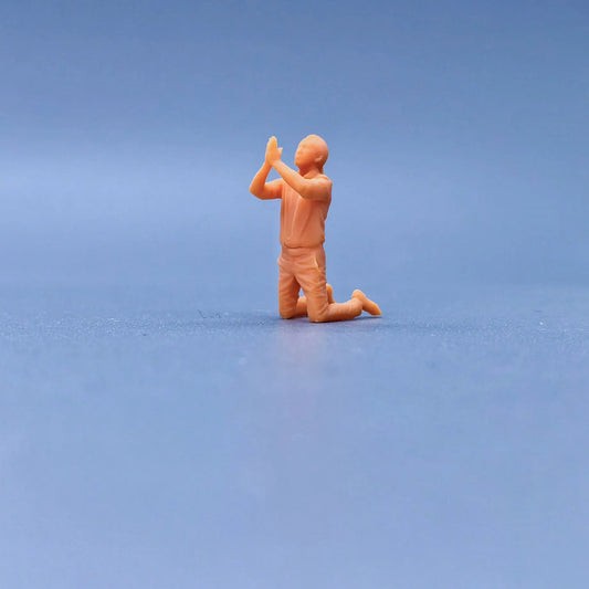 1/64 1/43 Scale Model Resin Pray Father PrayUncolored Miniature Diorama Hand-painted S611