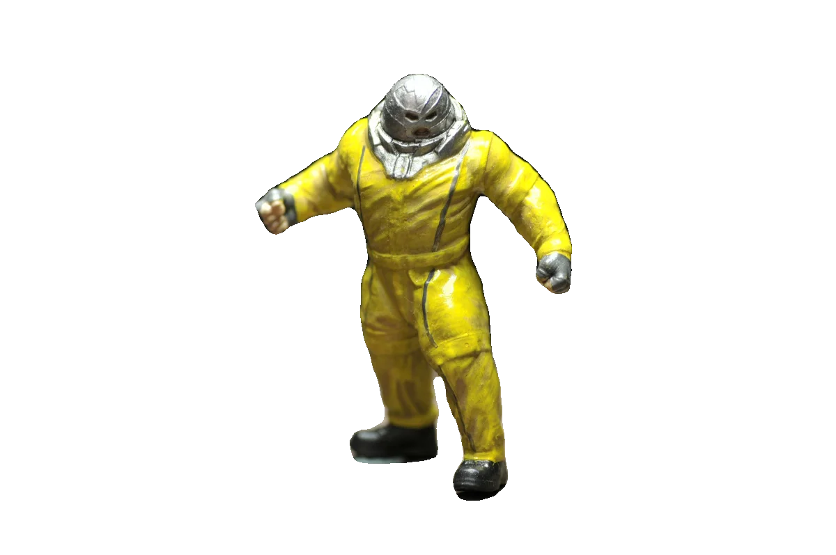 SZ Produced 1/64 diorama doll red tank series car model doll ornament