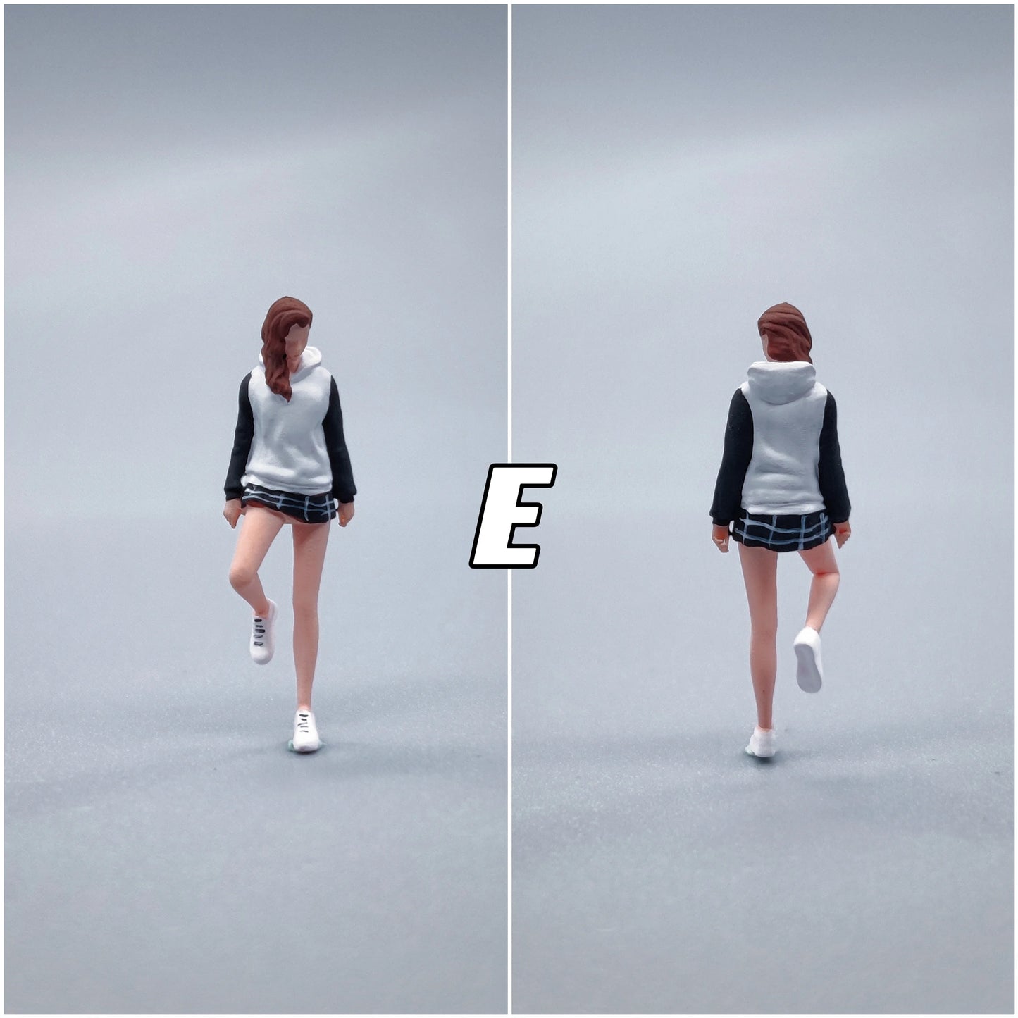 Lucky Studio Diorama 1/64 Scale Figurines Model Girls' Series Cos Hand Pain Collection Miniature Hand-painted