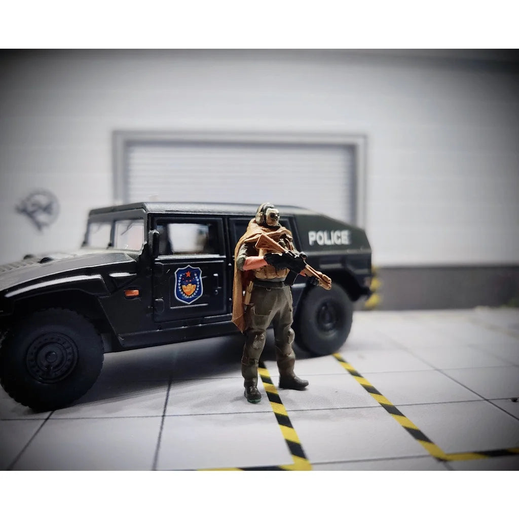 Cx Miniatures 1:64 Scale Figures "Ghost" Simon Model Dioramas Diecast Collection