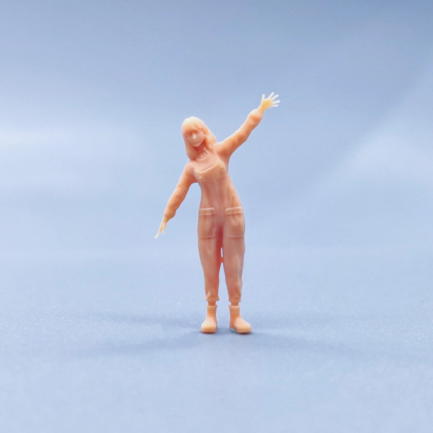 1/64 1/43 Figurines Scale Model Resin Artificial Person Number 207 Uncolored Miniatures Diorama Hand-painted V001 V015