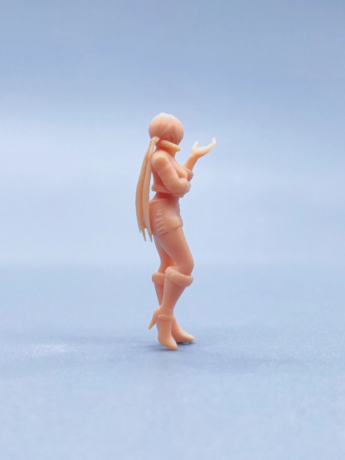 1/64 1/43 Figurines Scale Model Resin Standing Boxing King Shermi Uncolored Miniatures Diorama Hand-painted V625