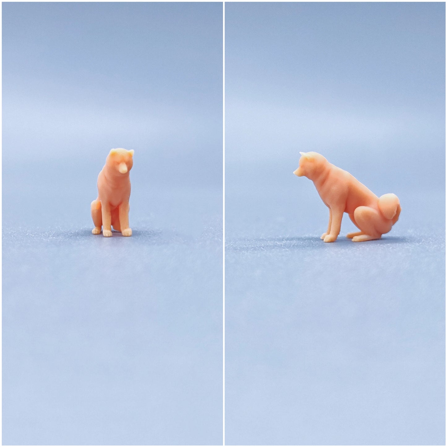 1/64 1/43 Figurines Scale Model Resin Pet Dog Uncolored Miniatures Diorama Hand-painted V534