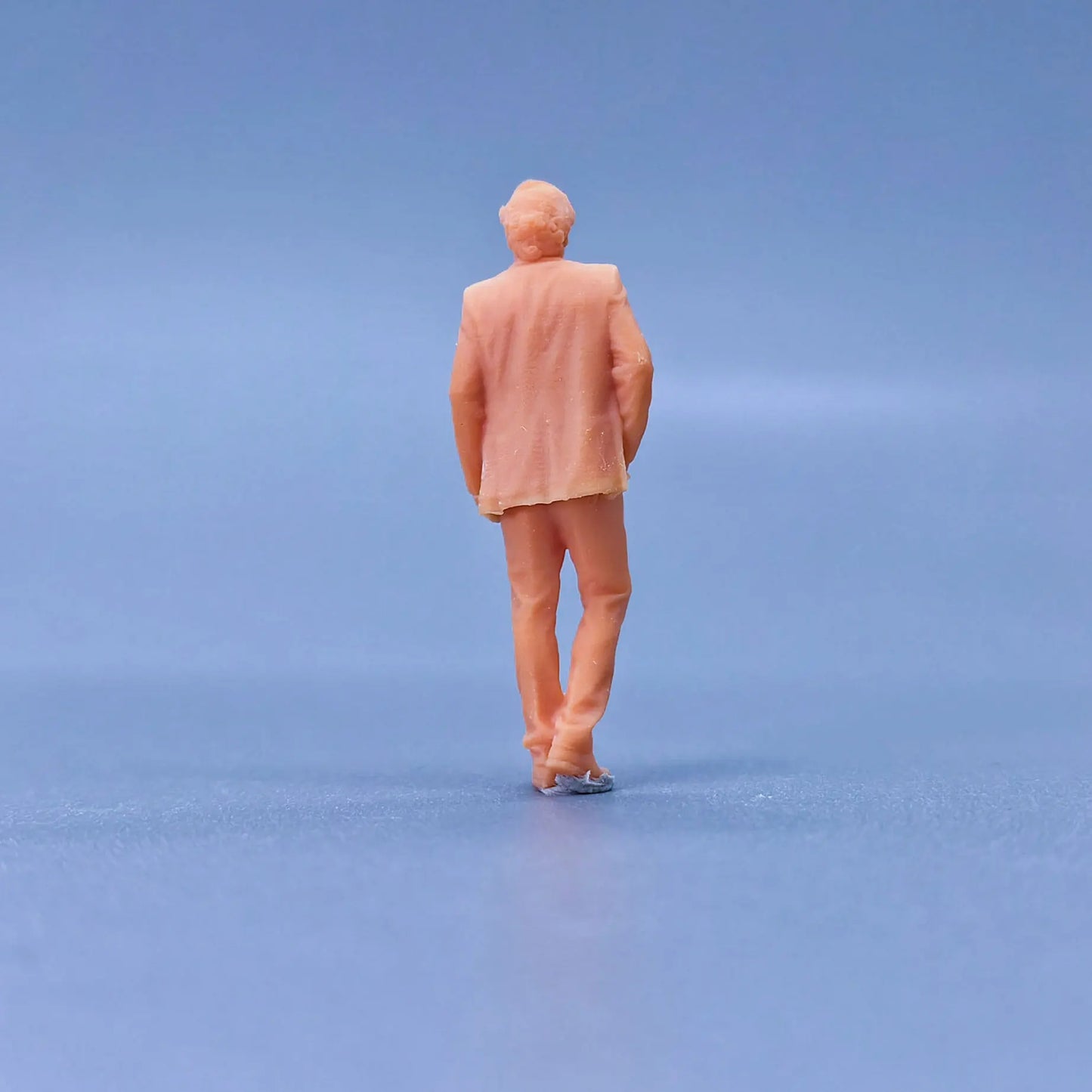 1/64 1/43 Figurines Scale Model Resin Big Brother Busted Old Man Uncolored Miniatures Diorama Hand-painted S245