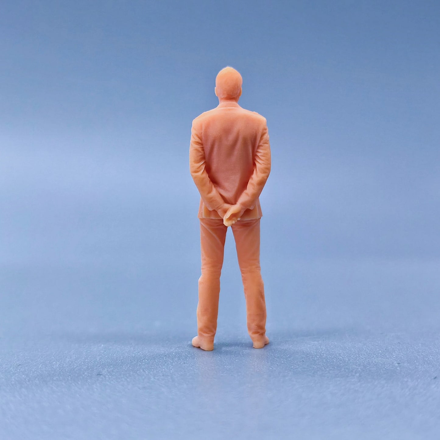 1/64 1/43 Figurines Scale Model Resin Middle Aged Man Uncolored Miniatures Diorama Hand-painted L313