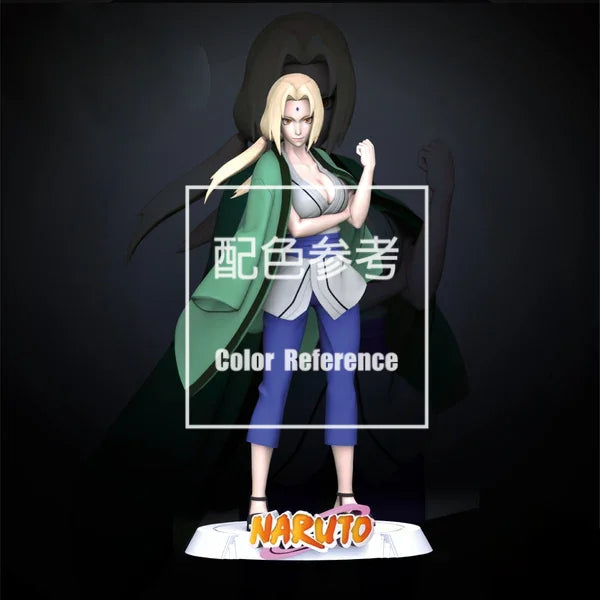1/64 1/43 Figurines Scale Model Resin Tsunade Uncolored Miniatures Diorama Hand-painted HY116