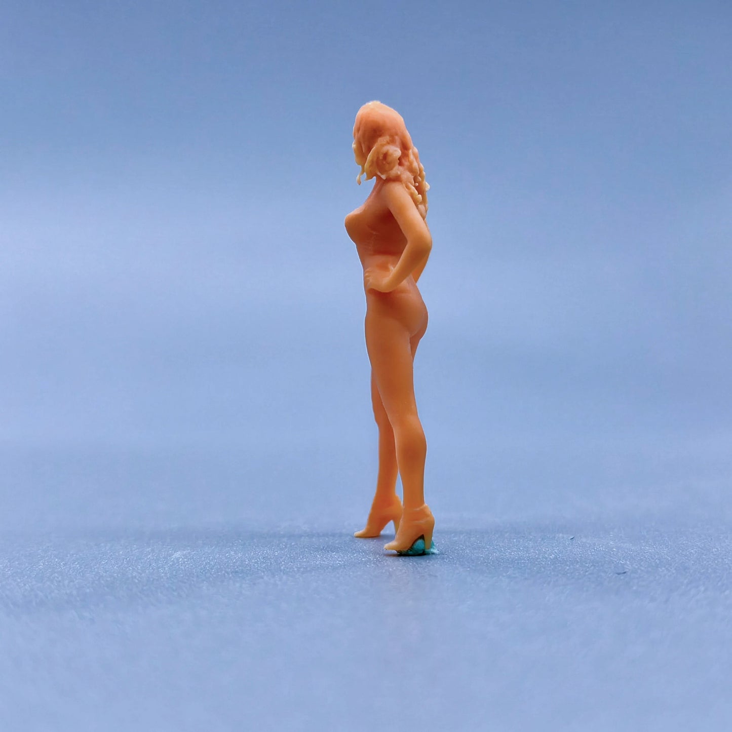 1/64 1/43 Figurines Scale Model Resin Model Beauty Uncolored Miniatures Diorama Hand-painted L229