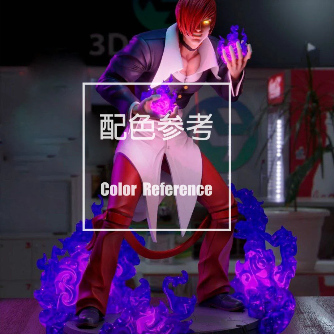 1/64 1/43 Figurines Scale Model Resin Standing Fist King Yagami Uncolored Miniatures Diorama Hand-Painted V636