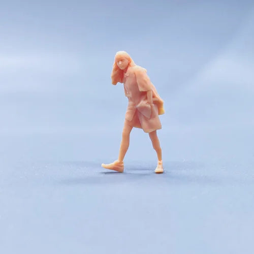 1/64 1/43 Figurines Scale Model Resin Artificial Person Number 207 Uncolored Miniatures Diorama Hand-painted V001 V015