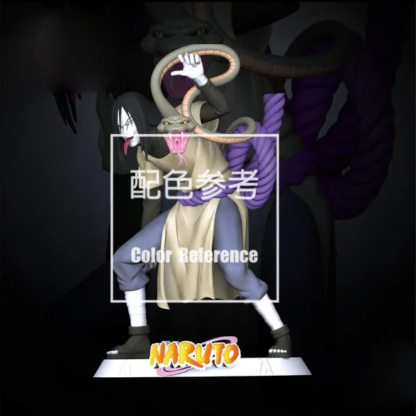 1/64 1/43 Figurines Scale Model Resin Stand Orochimaru Uncolored Miniatures Diorama Hand-painted HY109