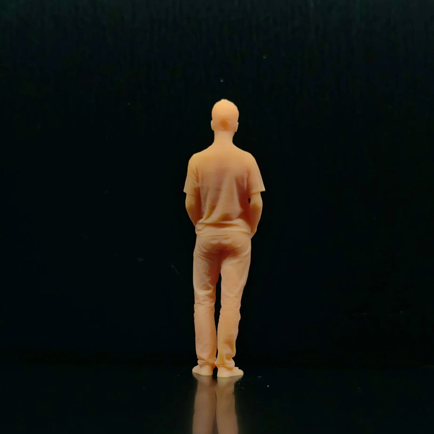 1/64 1/43 Scale Model Resin Hands In Pocket ManUncolored Miniature Diorama Hand-painted T430