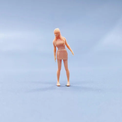 1/64 1/43 Figurines Scale Model Resin Artificial Person Number 207 Uncolored Miniatures Diorama Hand-painted V001 V015