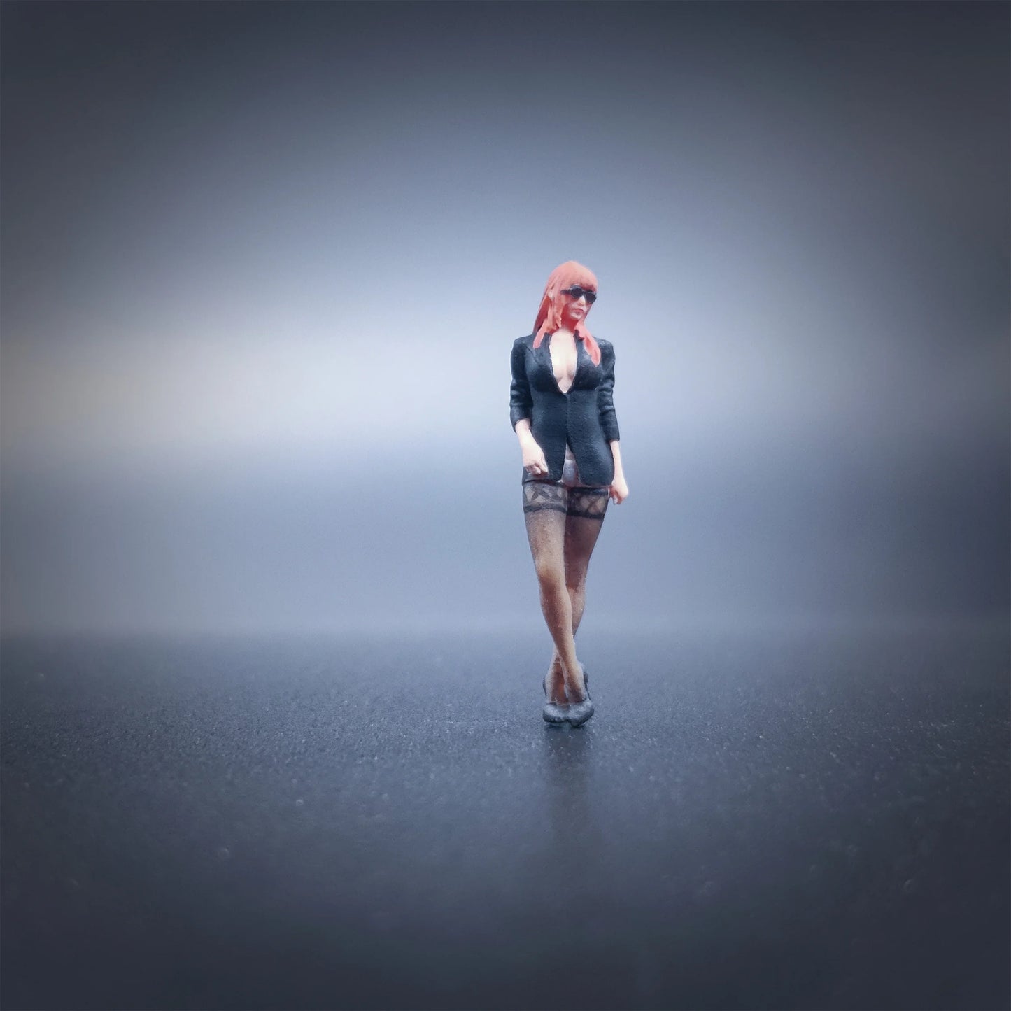 Cx Miniatures Diorama 1/64 Scale Figurines Model OL VR Experience Girl Neil Collection Hand-painted