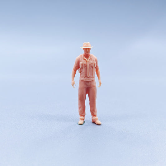 1/64 1/43 Figurines Scale Model Resin Cowboy Uncolored Miniatures Diorama Hand-painted C119