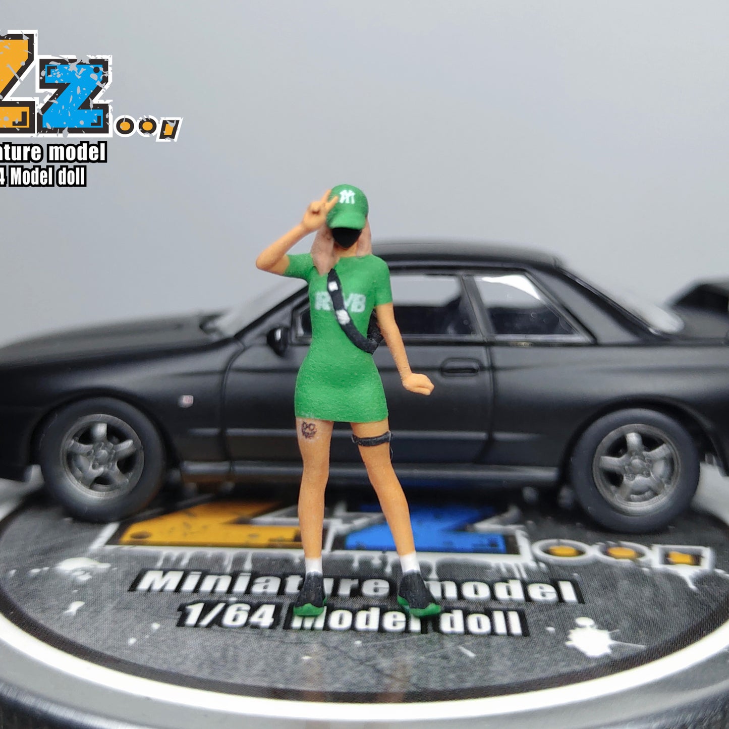 Zz Studio 1/64 Figure Model Soul Scissorhands Collection Miniature Hand-painted