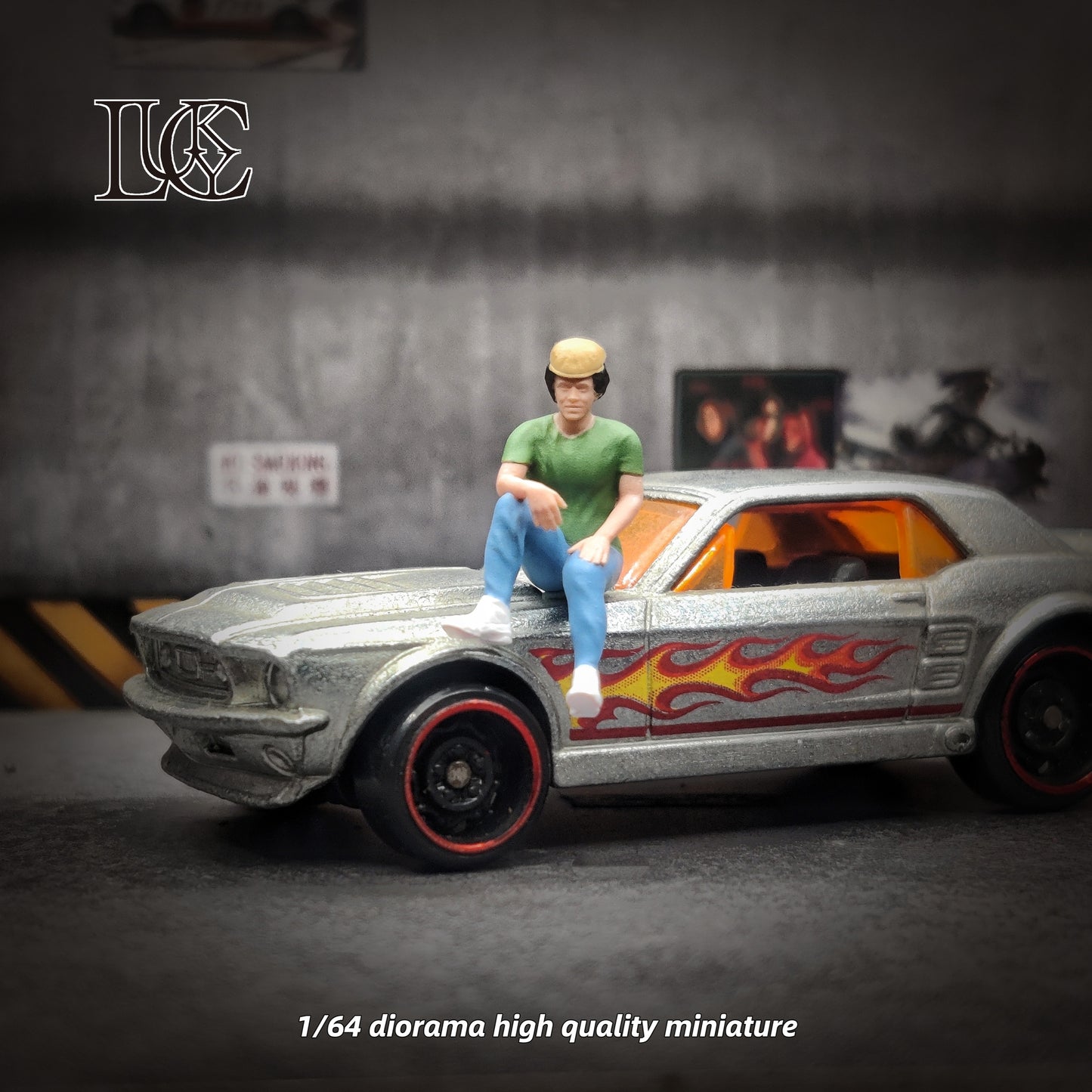 Lucky Studio 1/64 Scale Figurines Model Quick Character Reservation Collection Miniature Hand-painted