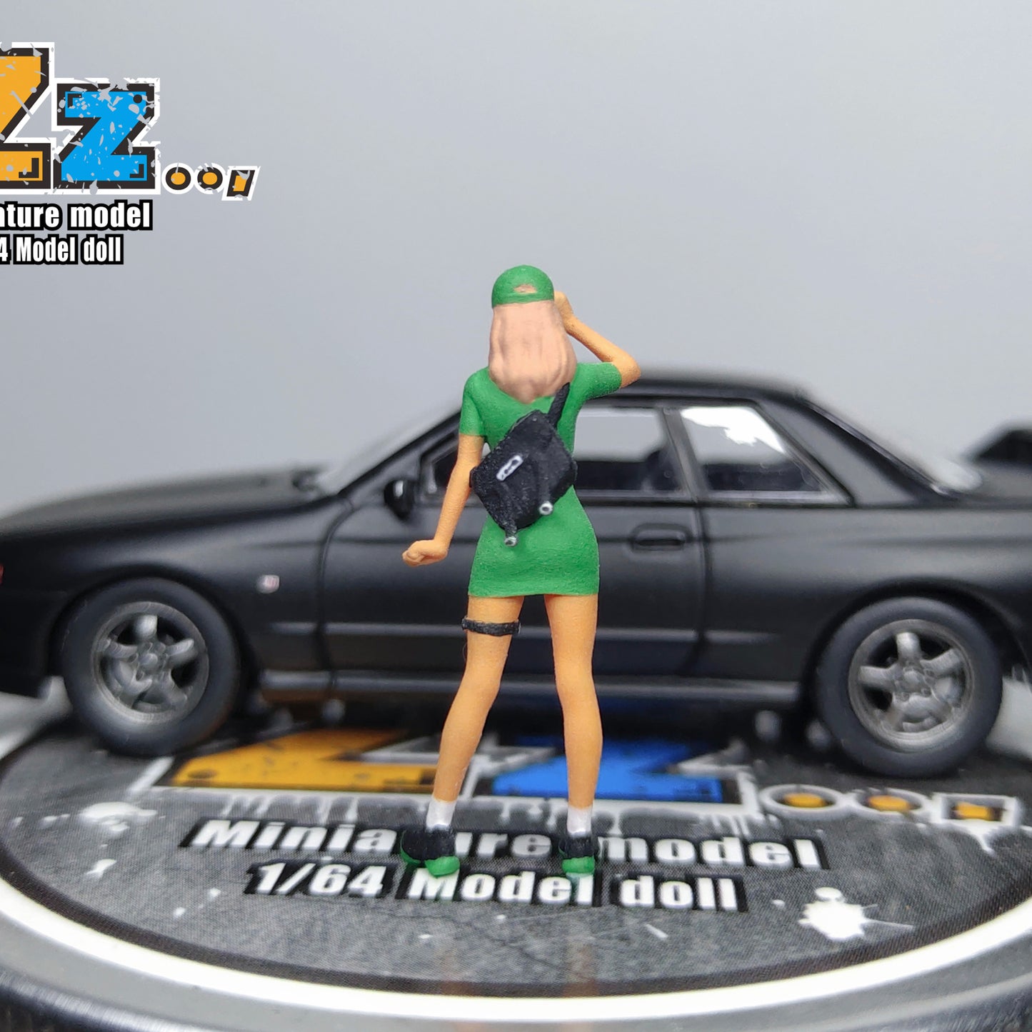 Zz Studio 1/64 Figure Model Soul Scissorhands Collection Miniature Hand-painted