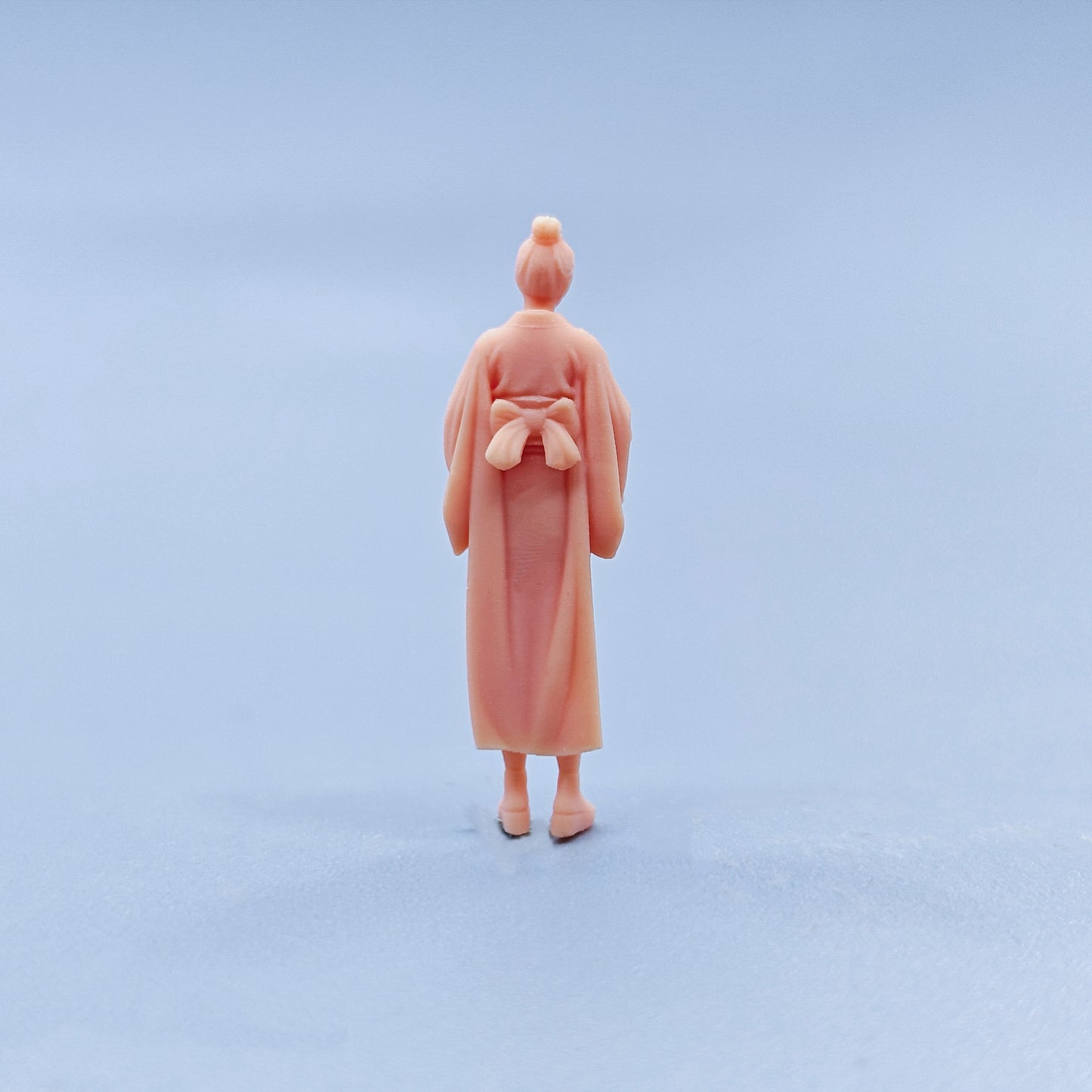 1/64 1/43 Figurines Scale Model Resin Maruko Kimono Girl Uncolored Miniatures Diorama Hand-painted D620
