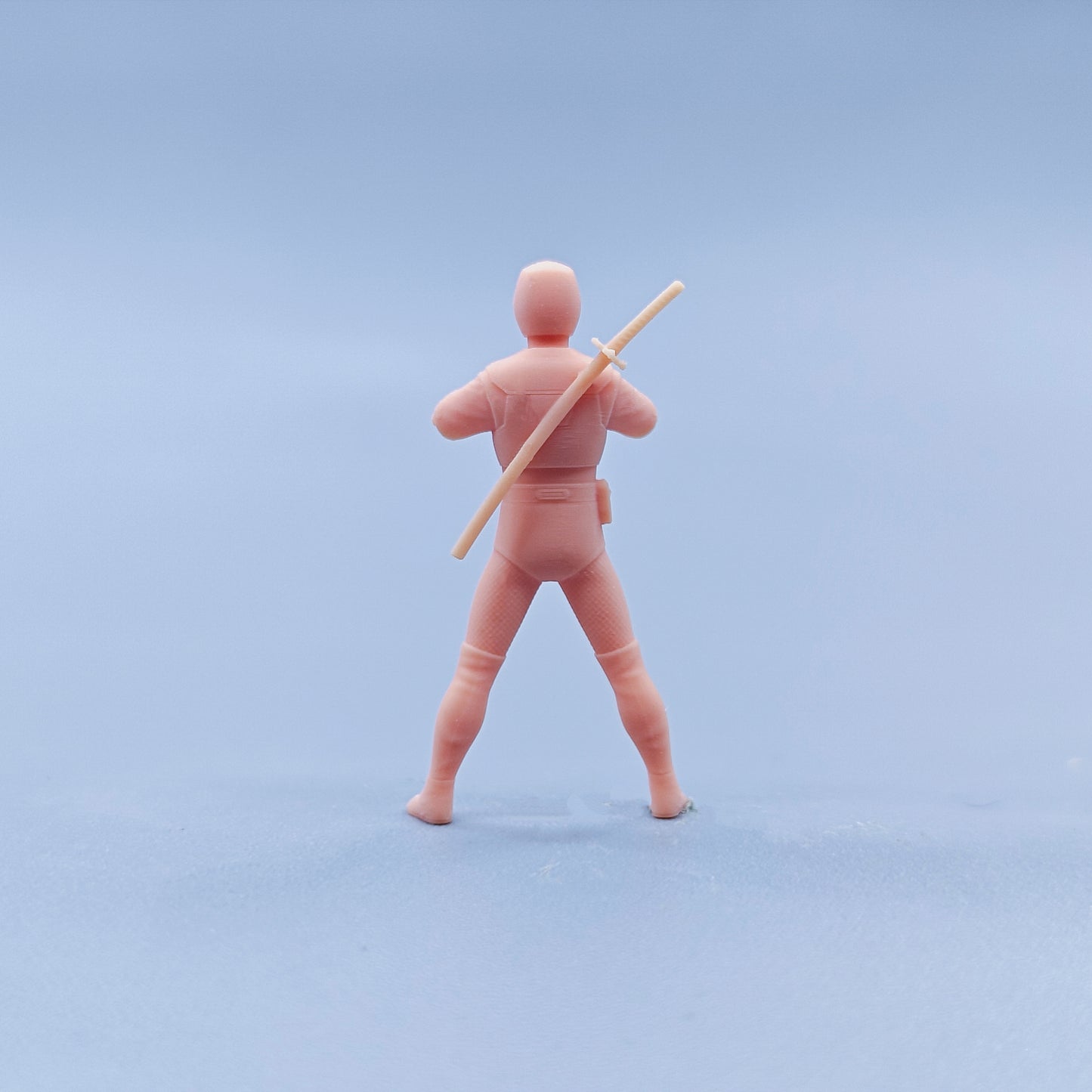 1/64 1/43 Figurines Scale Model Resin Sword Carrying Ninja Uncolored Miniatures Diorama Hand-painted D601