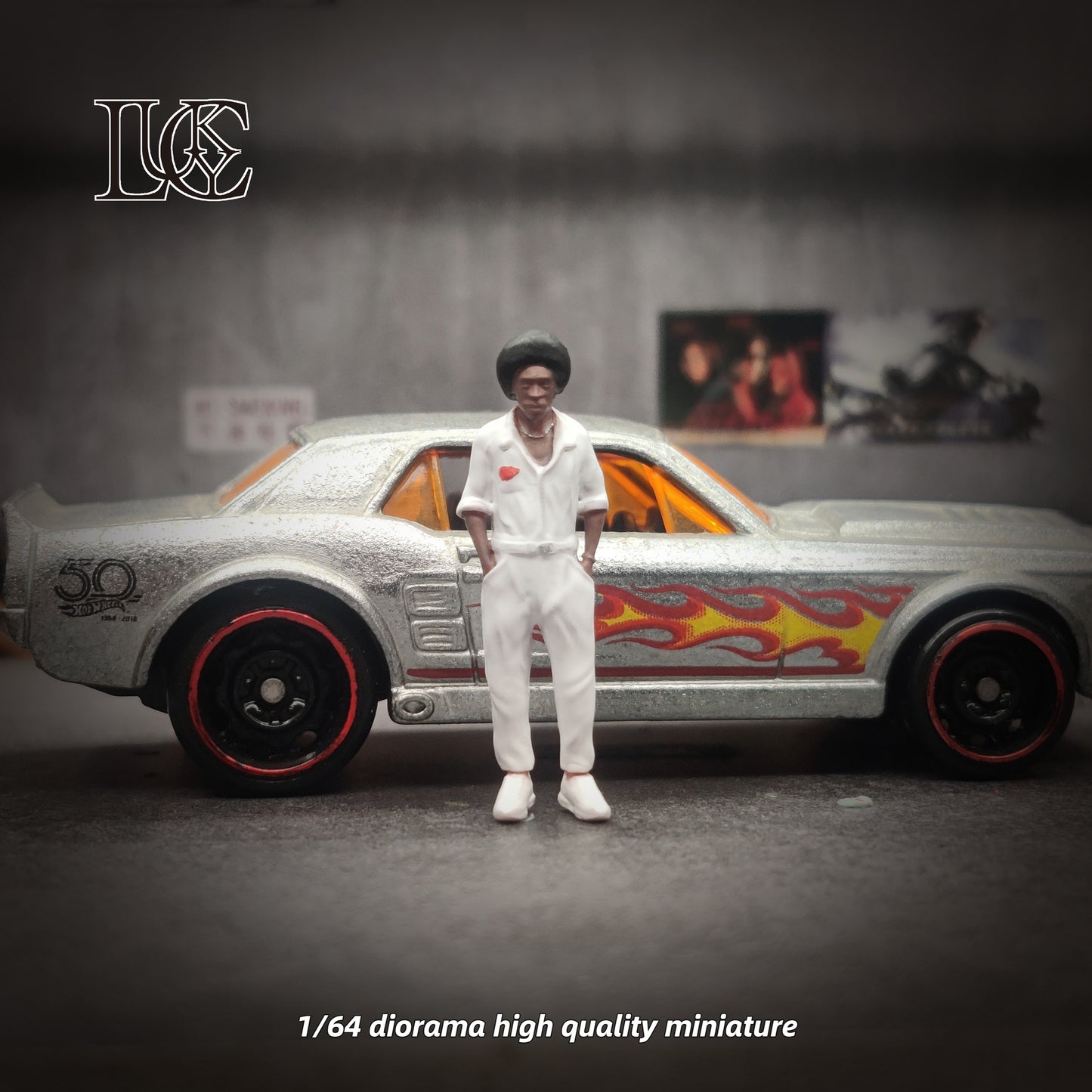 Lucky Studio 1/64 Scale Figurines Model Quick Character Reservation Collection Miniature Hand-painted