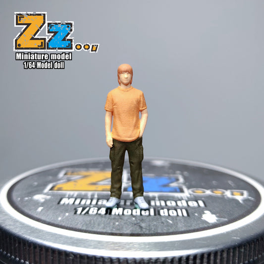 Zz Studio 1/64 Figure Model Mechanical Maintenance Support Team Xiantai Collection Miniature Hand-painted