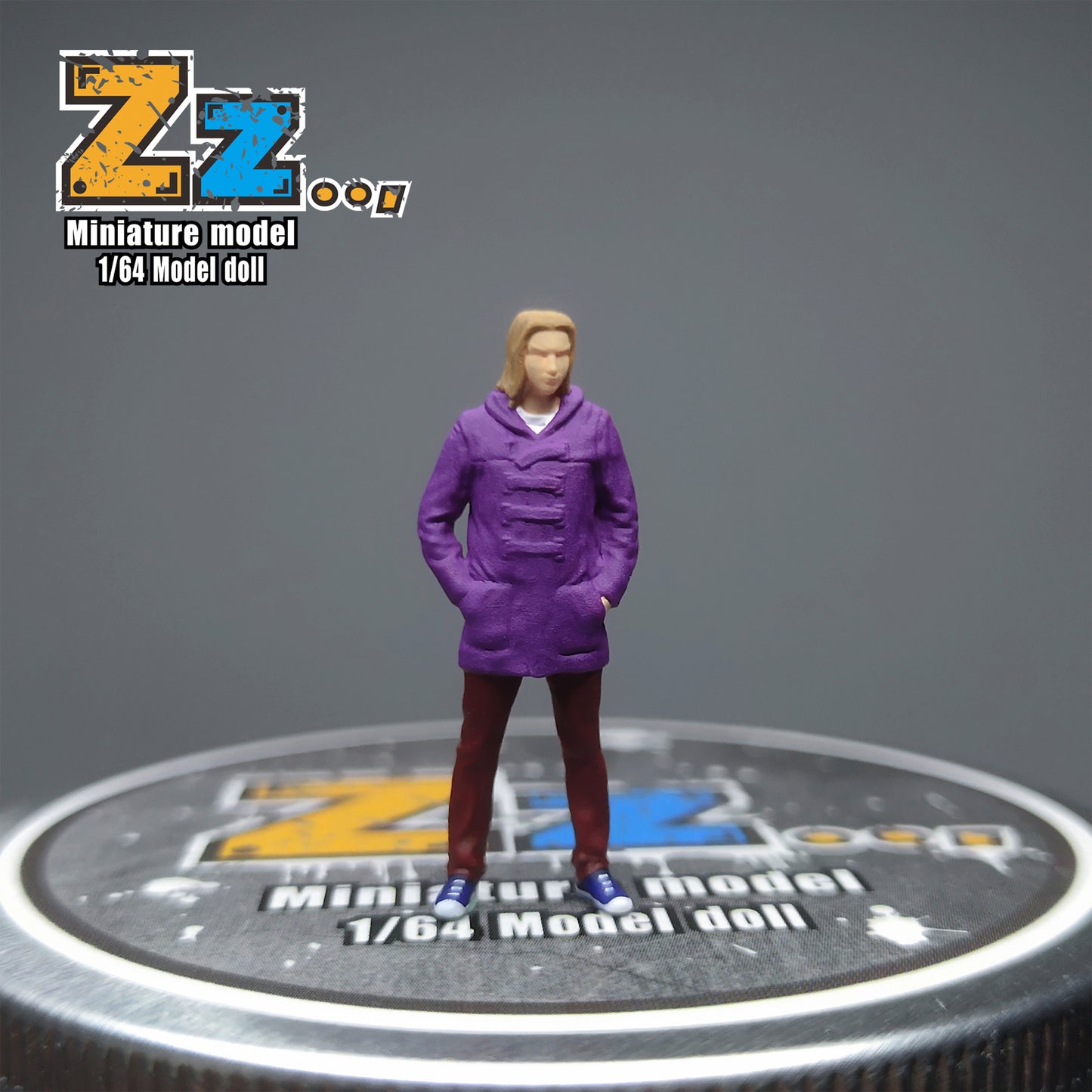 Zz Studio 1/64 Figure Model Mao Mu Xia Shu&Yu Mu Senior Collection Miniature Hand-painted