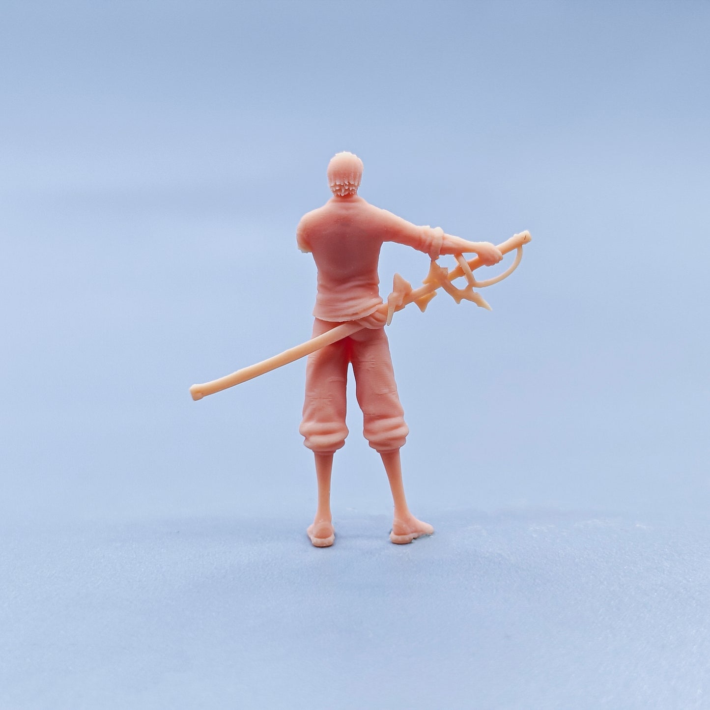 1/64 1/43 Figurines Scale Model Resin Red Haired Shanks Uncolored Miniatures Diorama Hand-painted D615