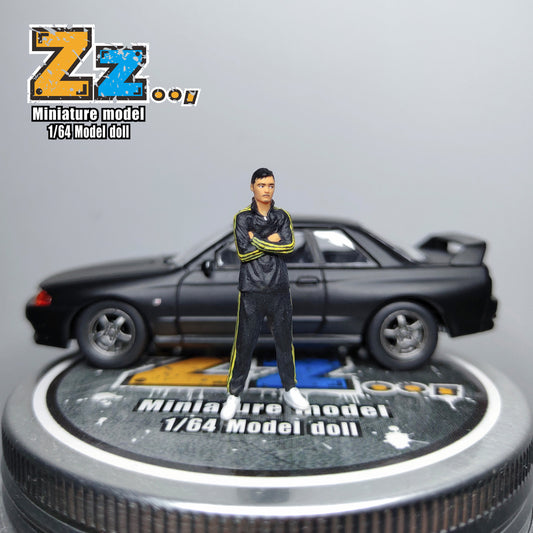 Zz Studio 1/64 Figure Model Movie Version - R32 Racer Collection Miniature Hand-painted