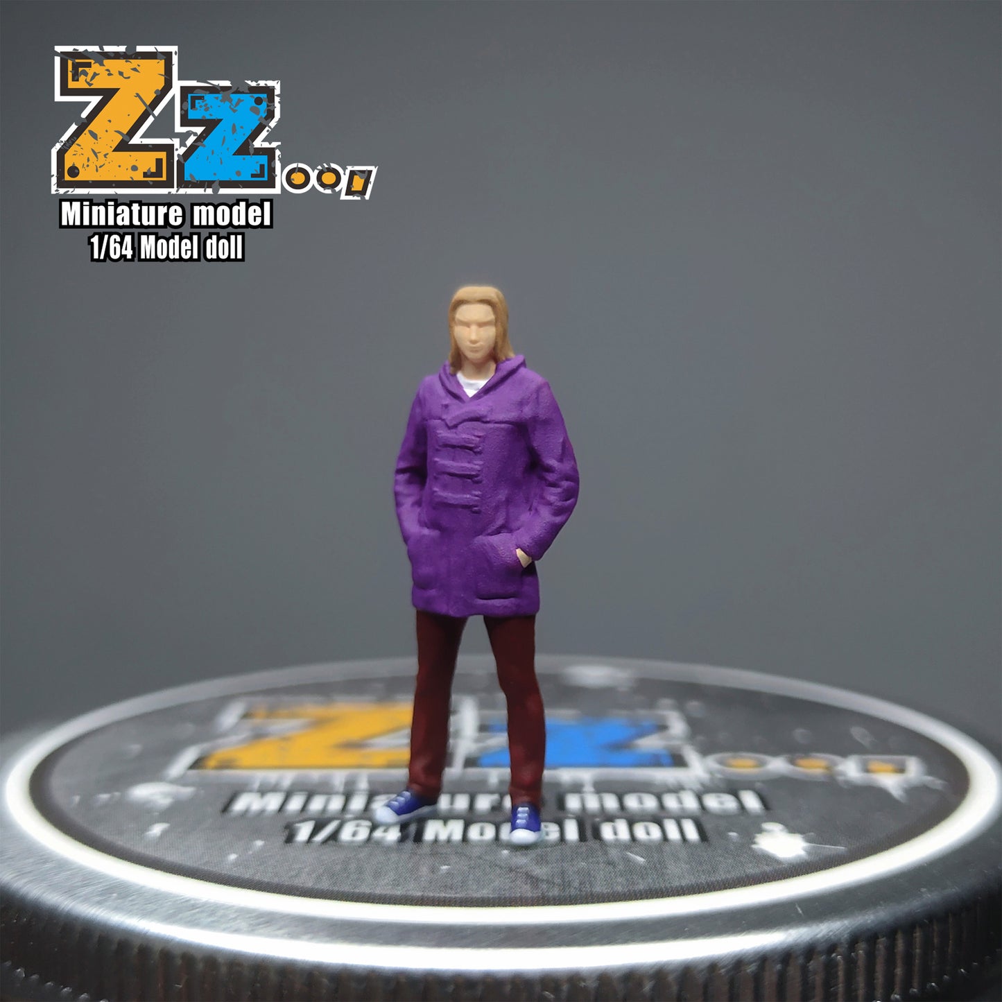 Zz Studio 1/64 Figure Model Mao Mu Xia Shu&Yu Mu Senior Collection Miniature Hand-painted