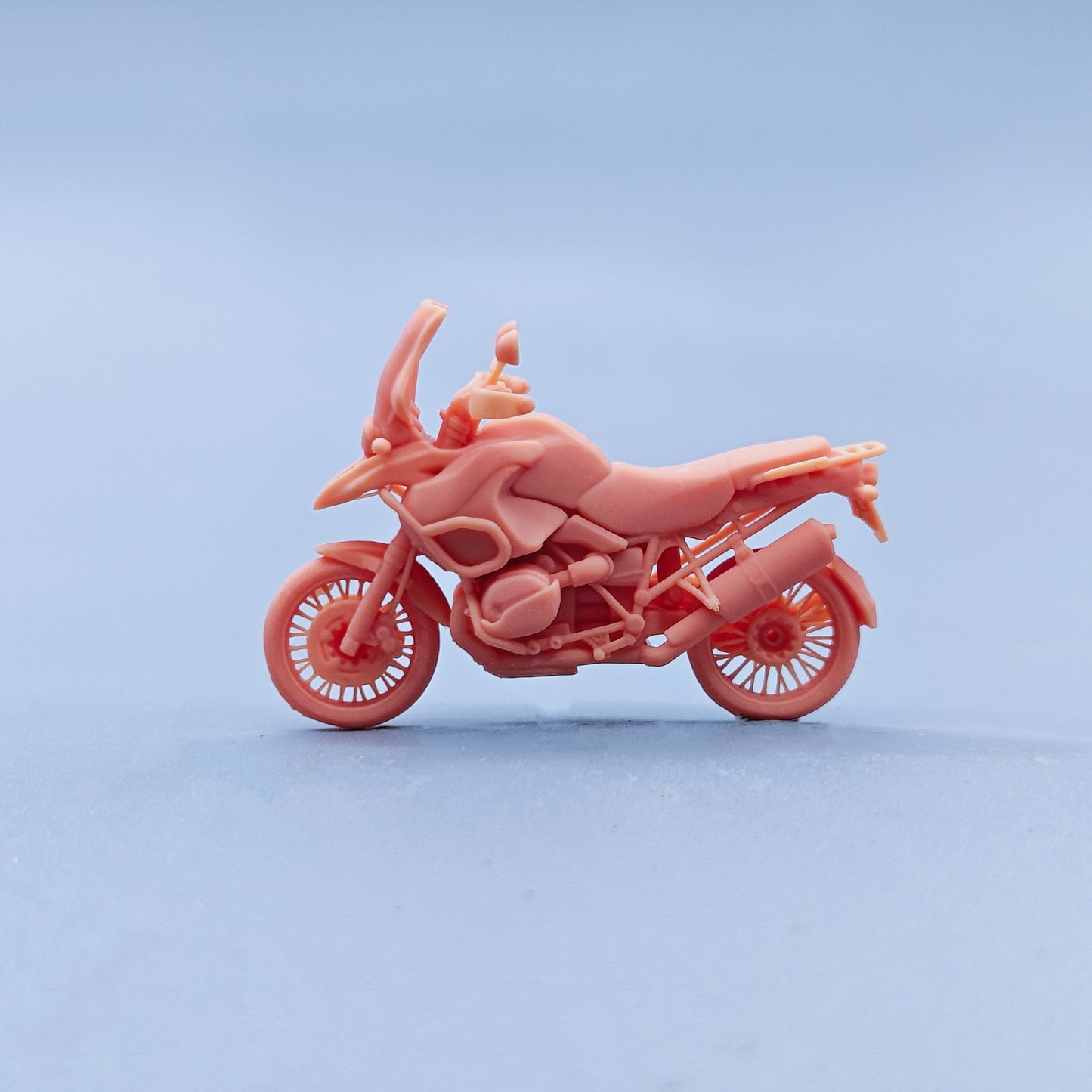 1/64 1/43 Figurines Scale Model Resin Car Water Bird Uncolored Miniatures Diorama Hand-painted D827