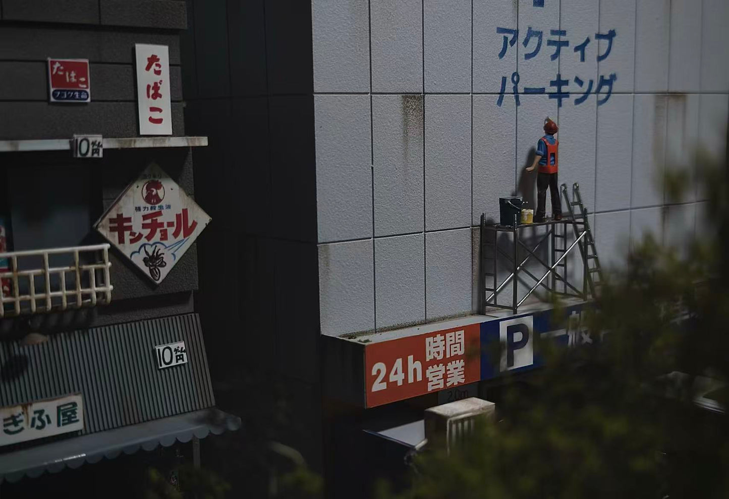 Enheng  1/64 Scale Figurines Model No.10 Painters' Kit Collection Miniature Hand-painted