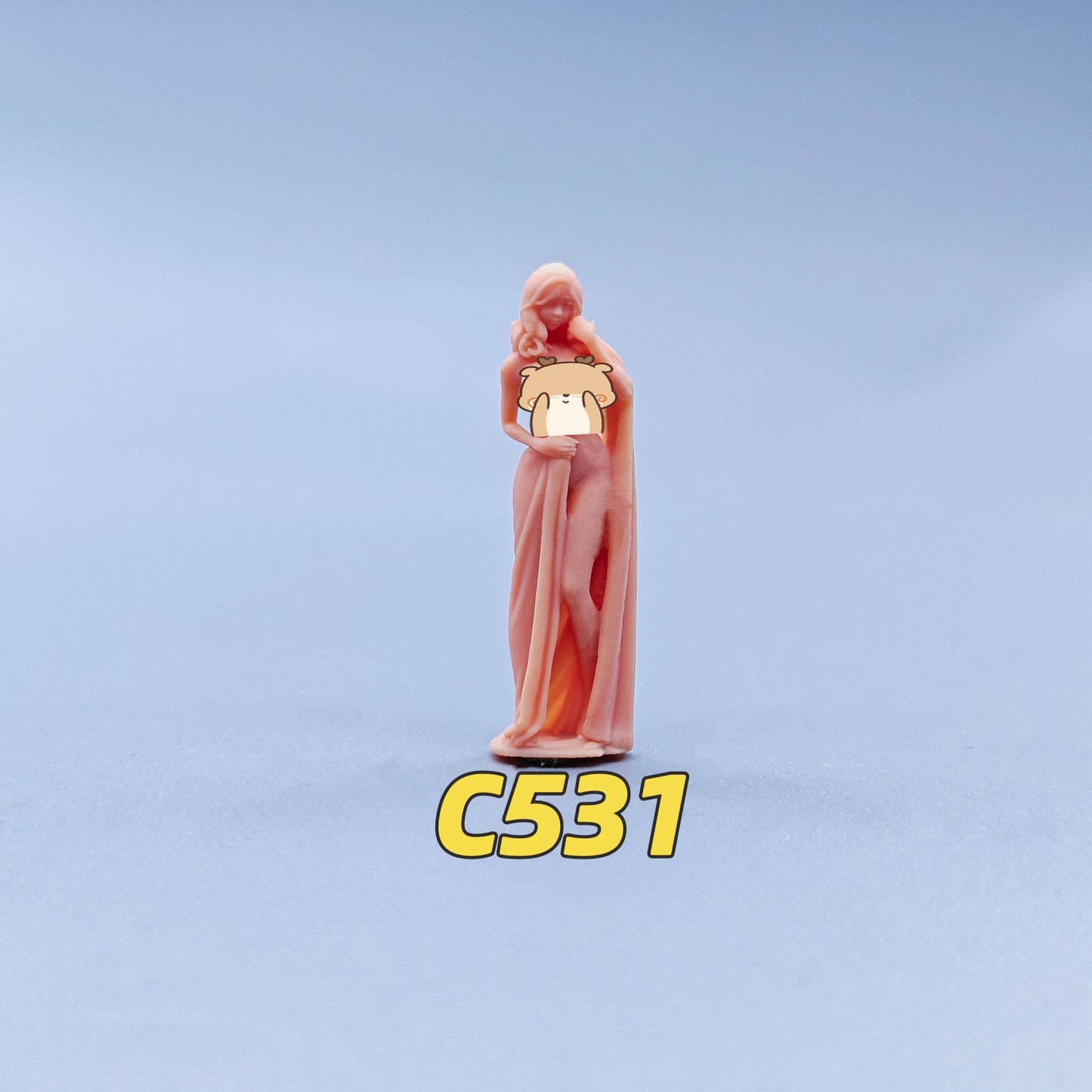 1/64 1/43 Figurines Scale Model Resin Bathrobe Girl Uncolored Miniatures Diorama Hand-painted  C531 C535