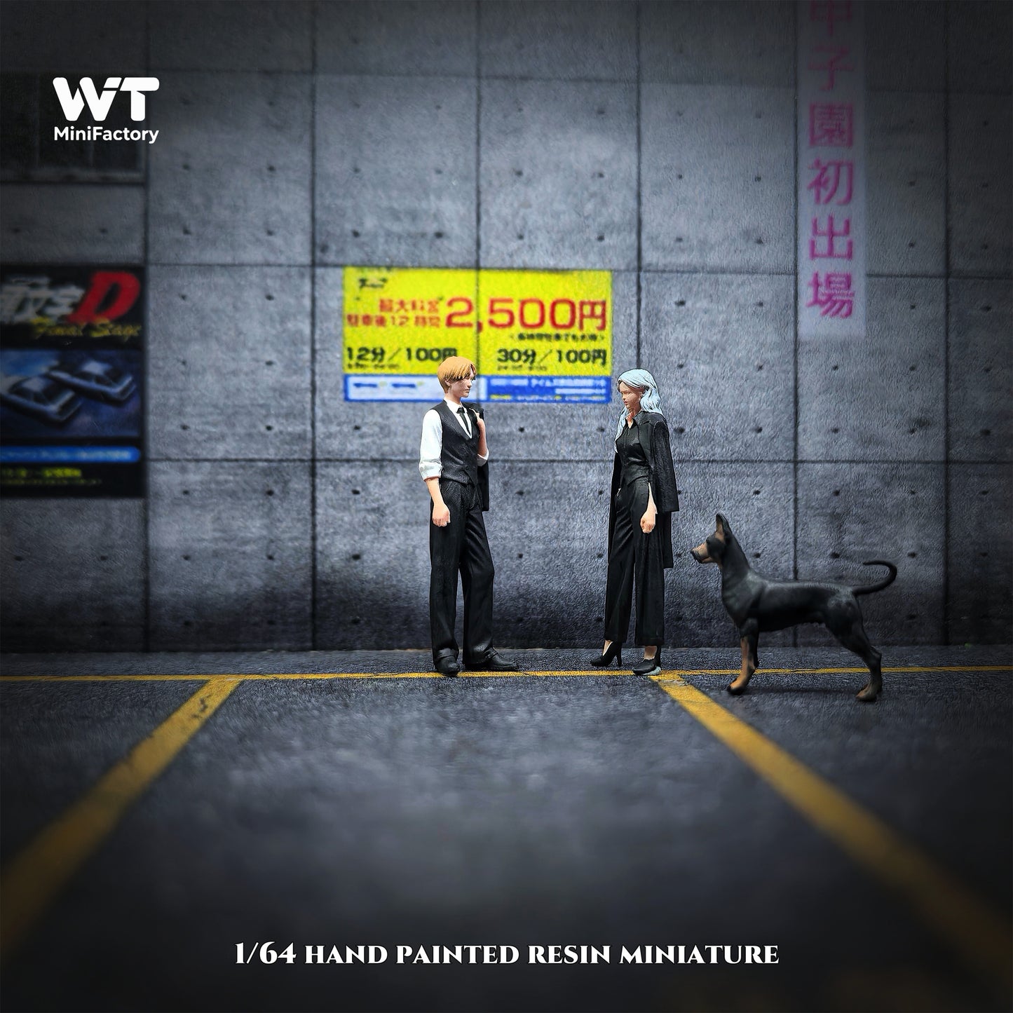 WT Minifactory 1/64 Scale Figurines Model Successor Duo Collection Miniature Hand-painted