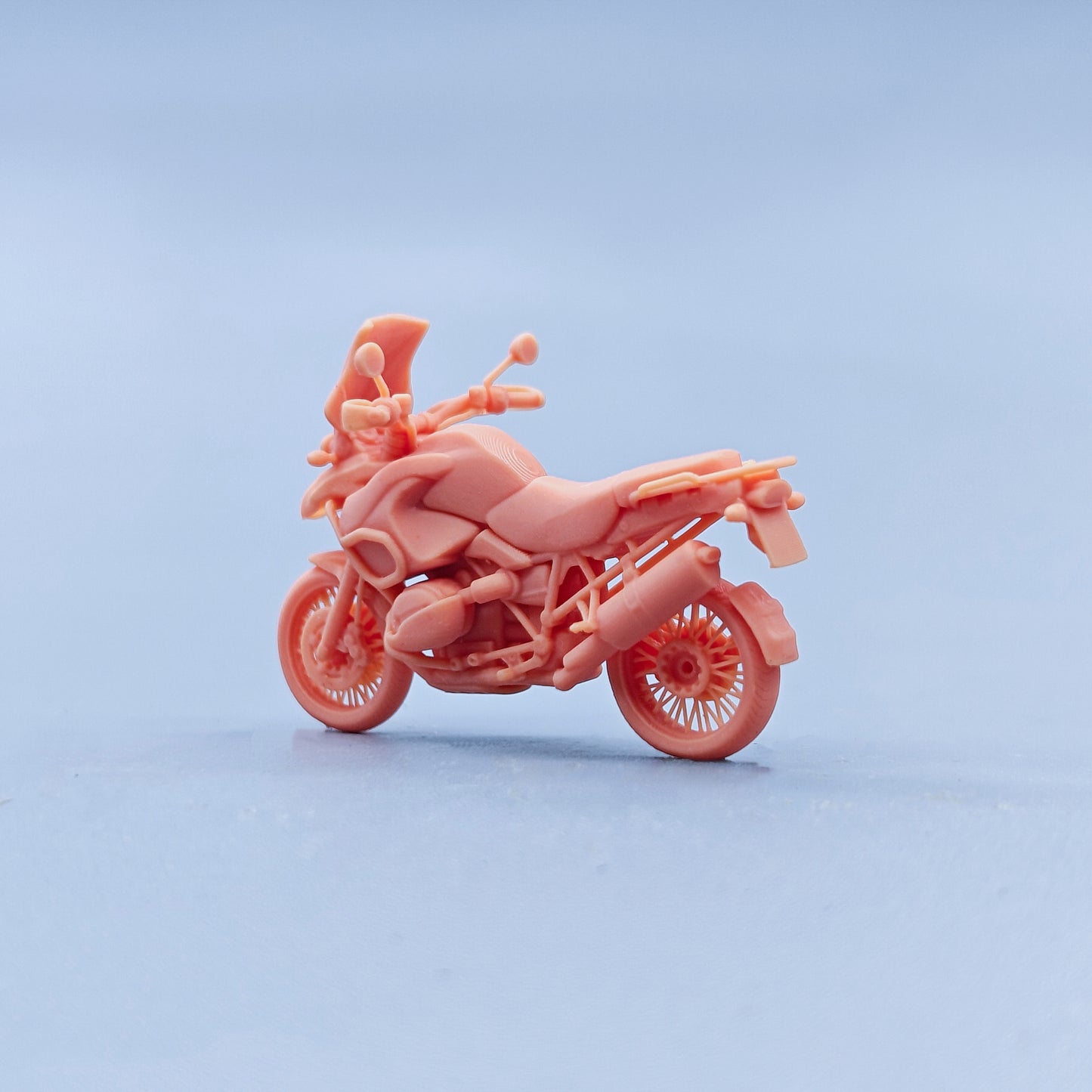 1/64 1/43 Figurines Scale Model Resin Car Water Bird Uncolored Miniatures Diorama Hand-painted D827