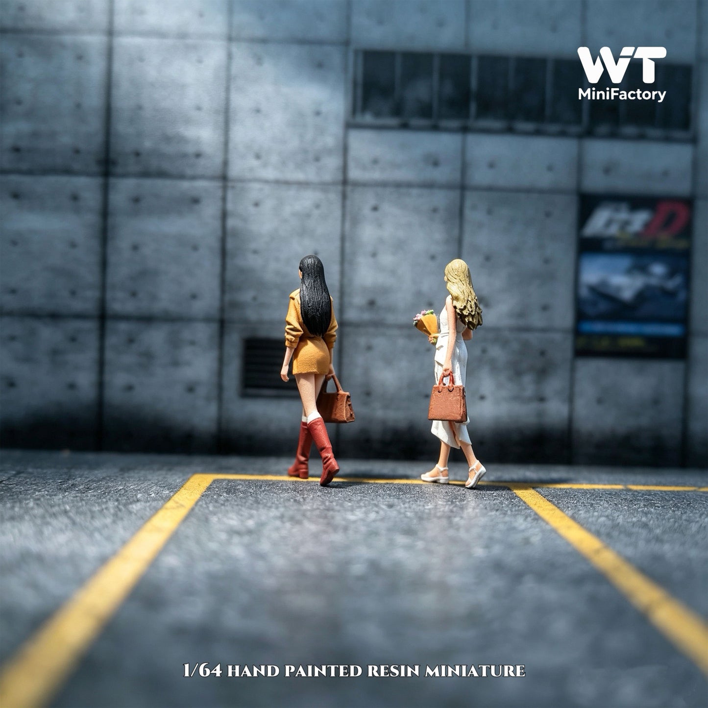 WT Minifactory 1/64 Scale Figurines Model Gao Mei Duo Duo Collection Miniature Hand-painted