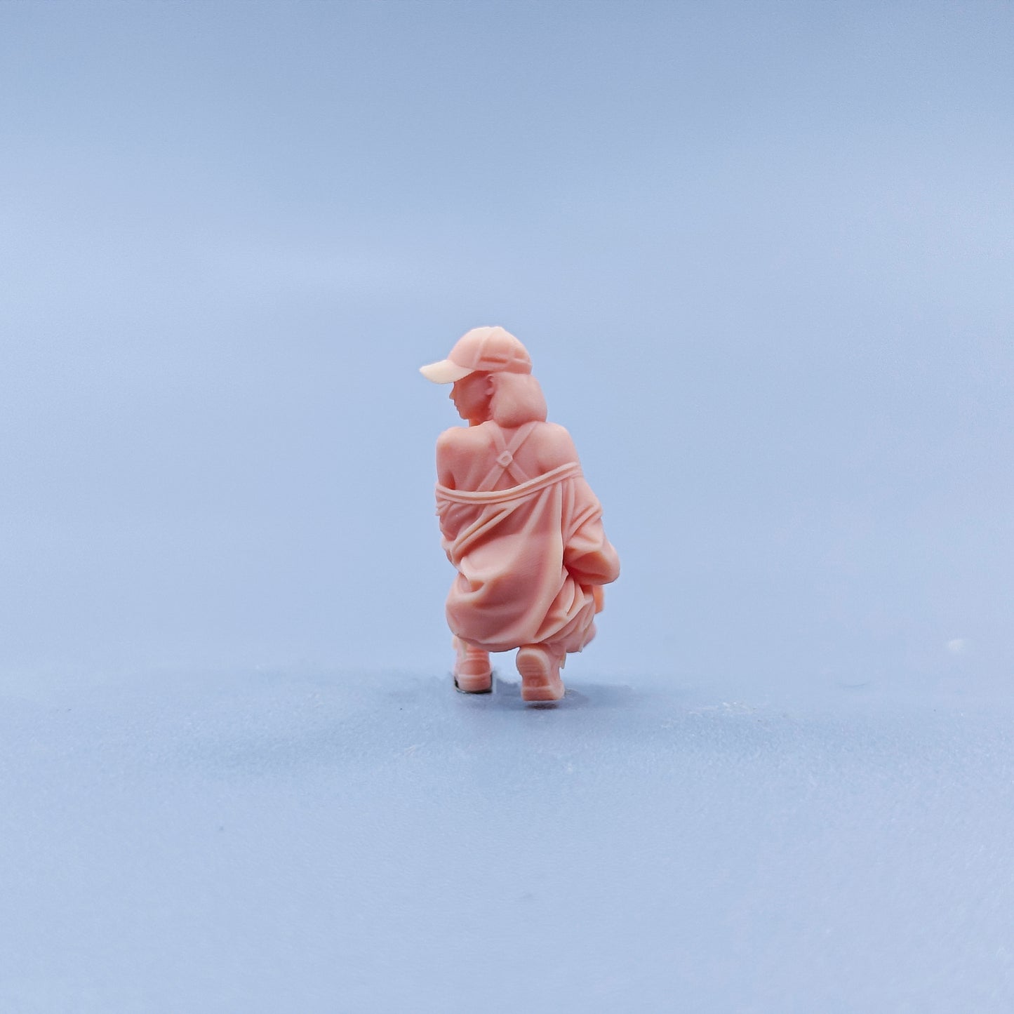 1/64 1/43 Figurines Scale Model Resin Bareback Loose Clothing Beauty Uncolored Miniatures Diorama Hand-painted D536