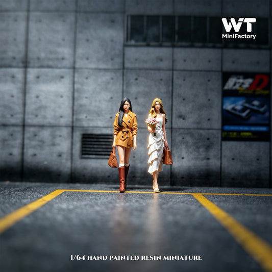WT Minifactory 1/64 Scale Figurines Model Gao Mei Duo Duo Collection Miniature Hand-painted