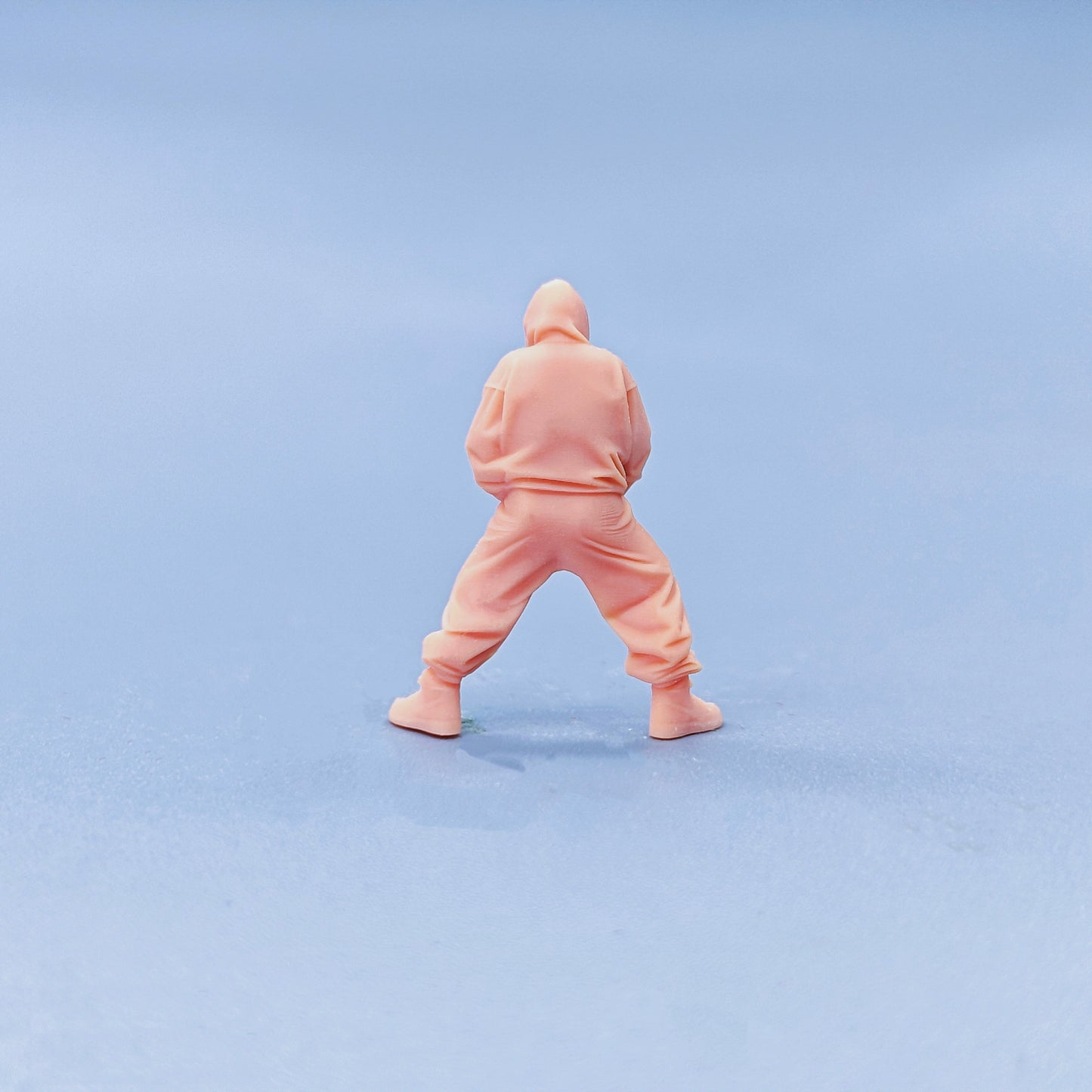 1/64 1/43 Figurines Scale Model Resin  Hoodie Spider Mask Man Uncolored Miniatures Diorama Hand-painted C735
