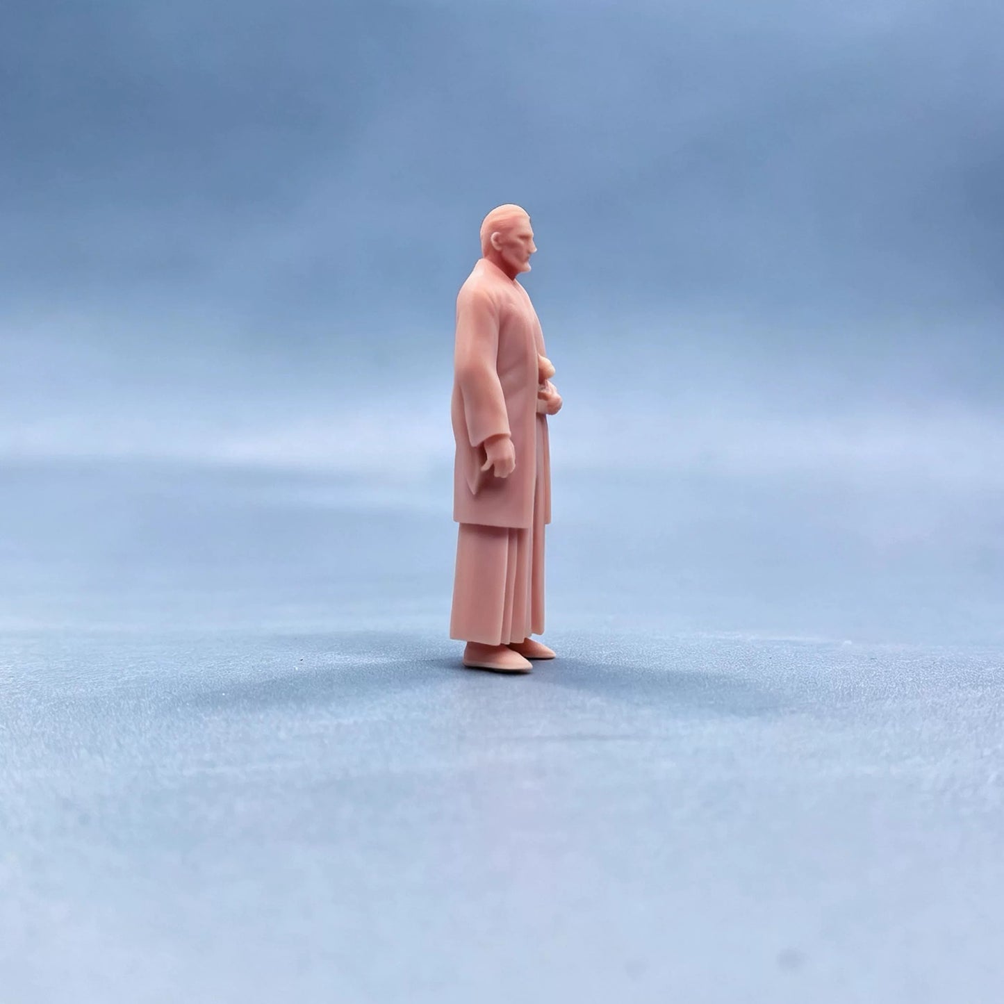 1/64 1/43 Figurines Scale Model Resin Japanese Family Elders' Kimono Uncolored Miniatures Diorama Hand-painted W715