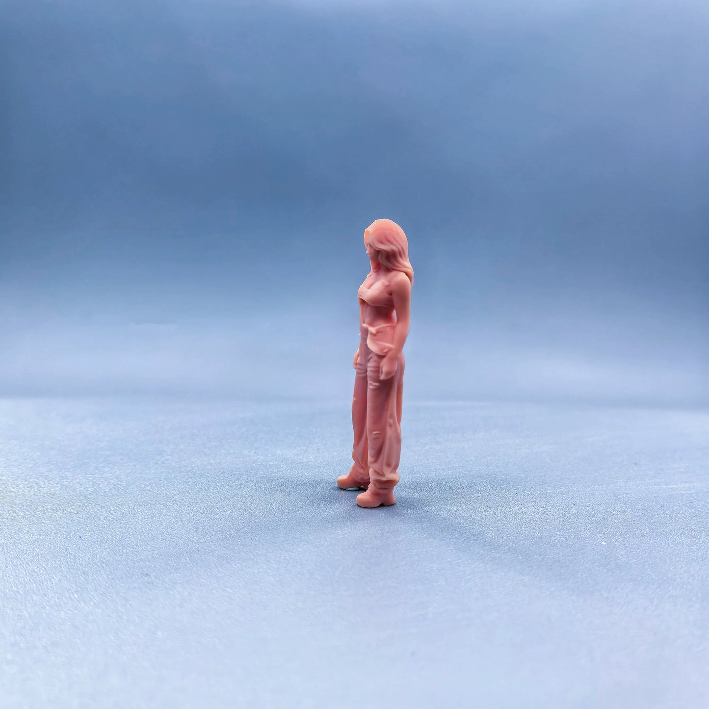 1/64 1/43 Figurines Scale Model Resin Strap Pants Beauty Uncolored Miniatures Diorama Hand-painted W631