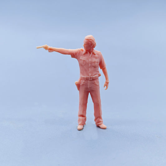 1/64 1/43 Figurines Scale Model Resin The Walking Dead Rick Uncolored Miniatures Diorama Hand-painted D419