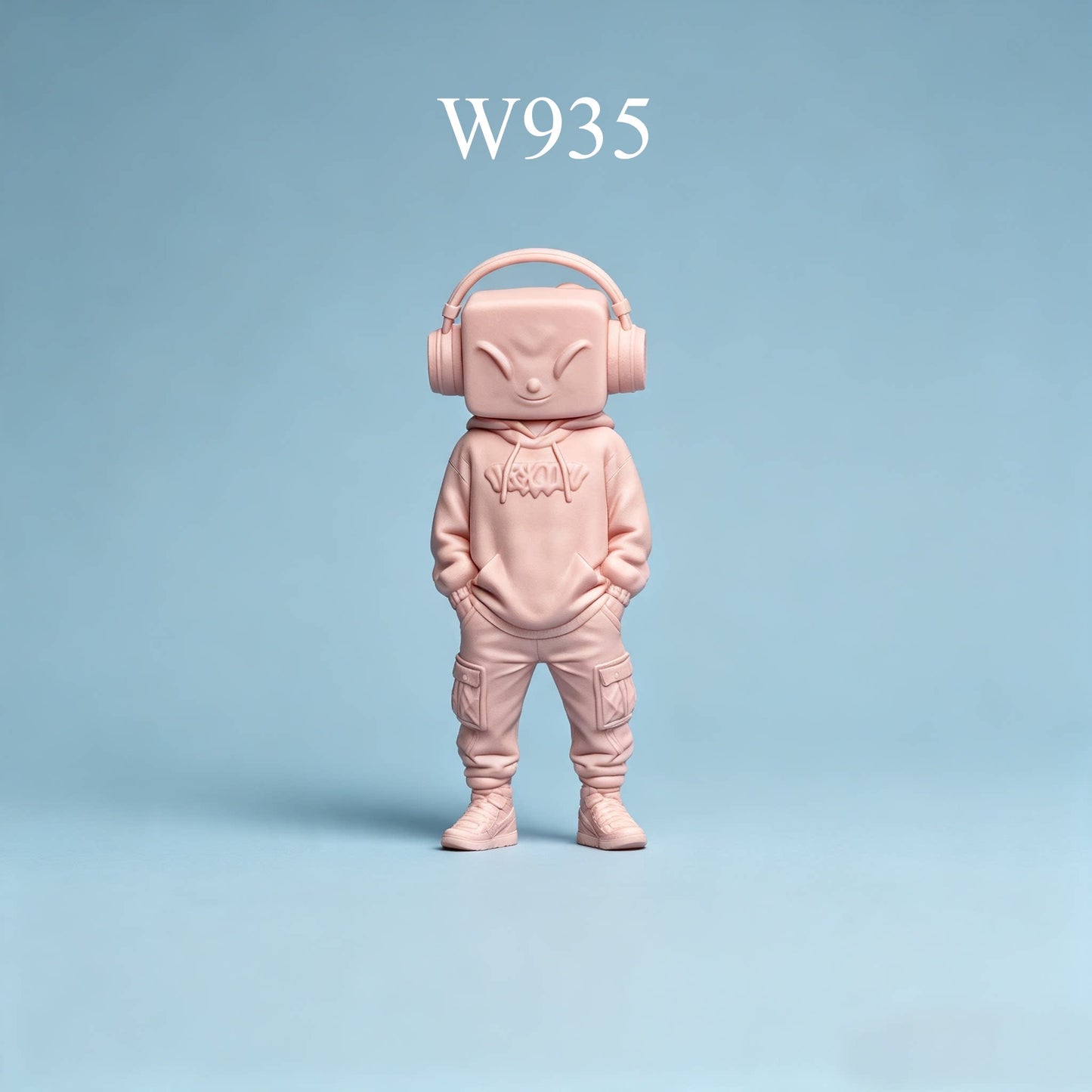1/64 1/43 Figurines Scale Model Resin Creative Design of Paper Shell Head Uncolored Miniatures Diorama Hand-painted W934 W936