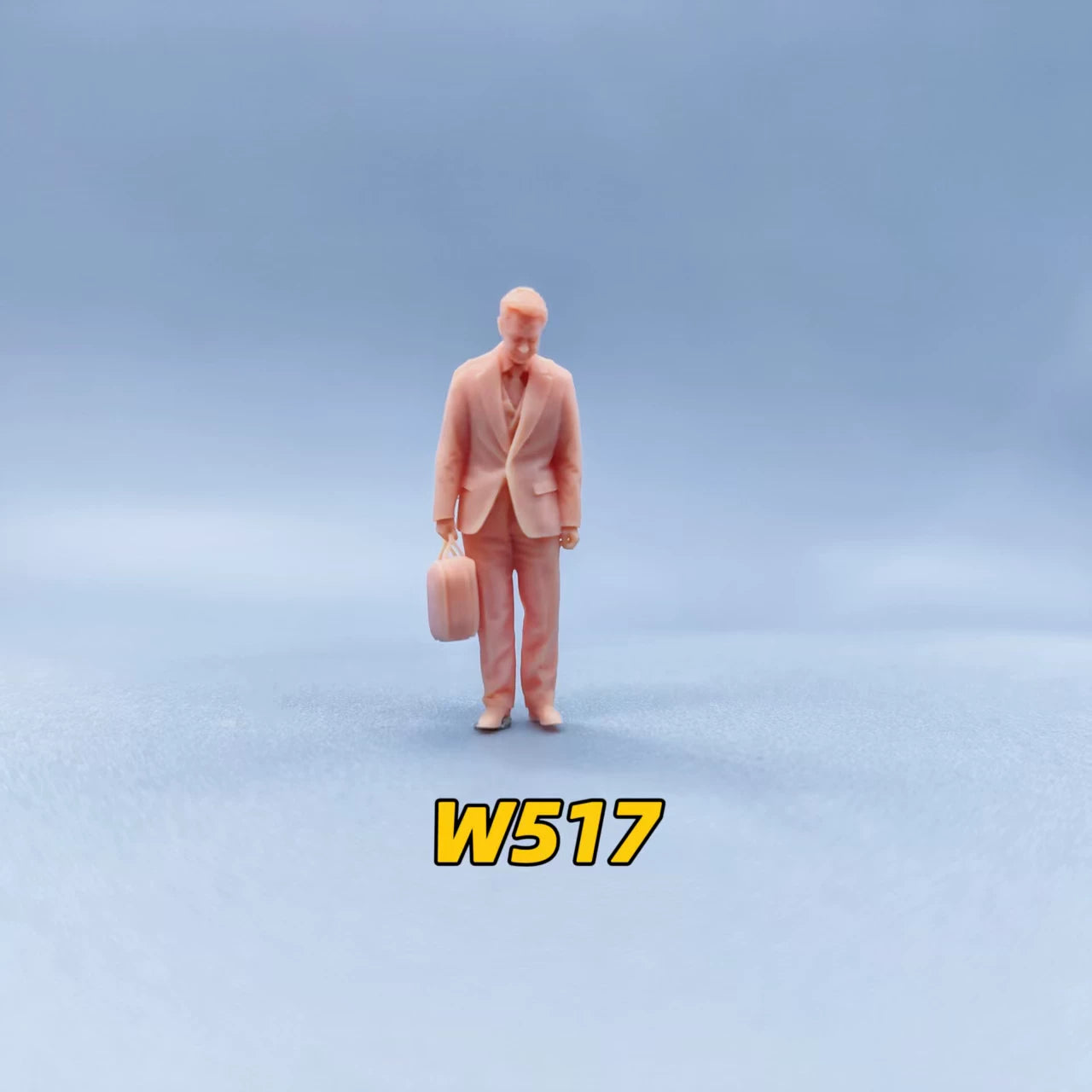 1/64 1/43 Figurines Scale Model Resin Boss and Assistant Uncolored Miniatures Diorama Hand-painted W516 W517