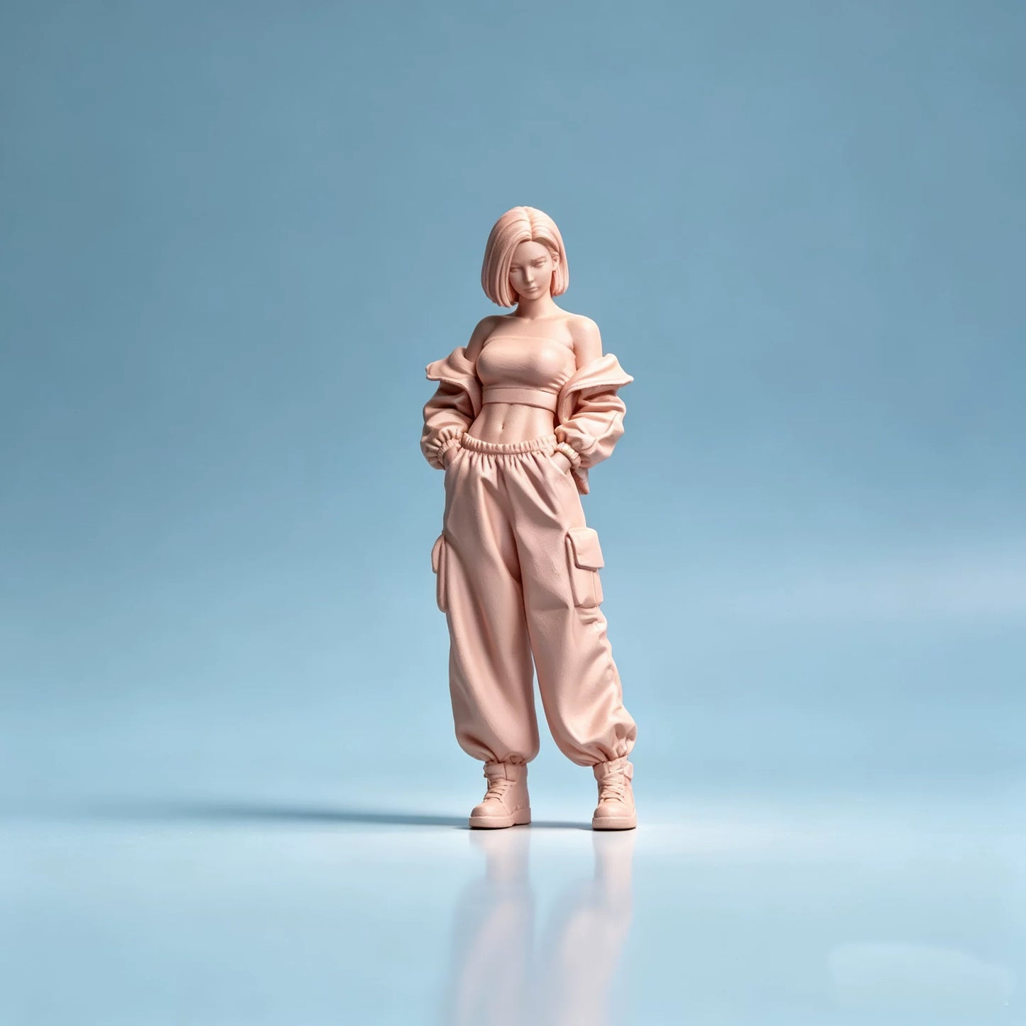 1/64 1/43 Figurines Scale Model Resin Handsome Artificial Person No 18 Uncolored Miniatures Diorama Hand-painted W834