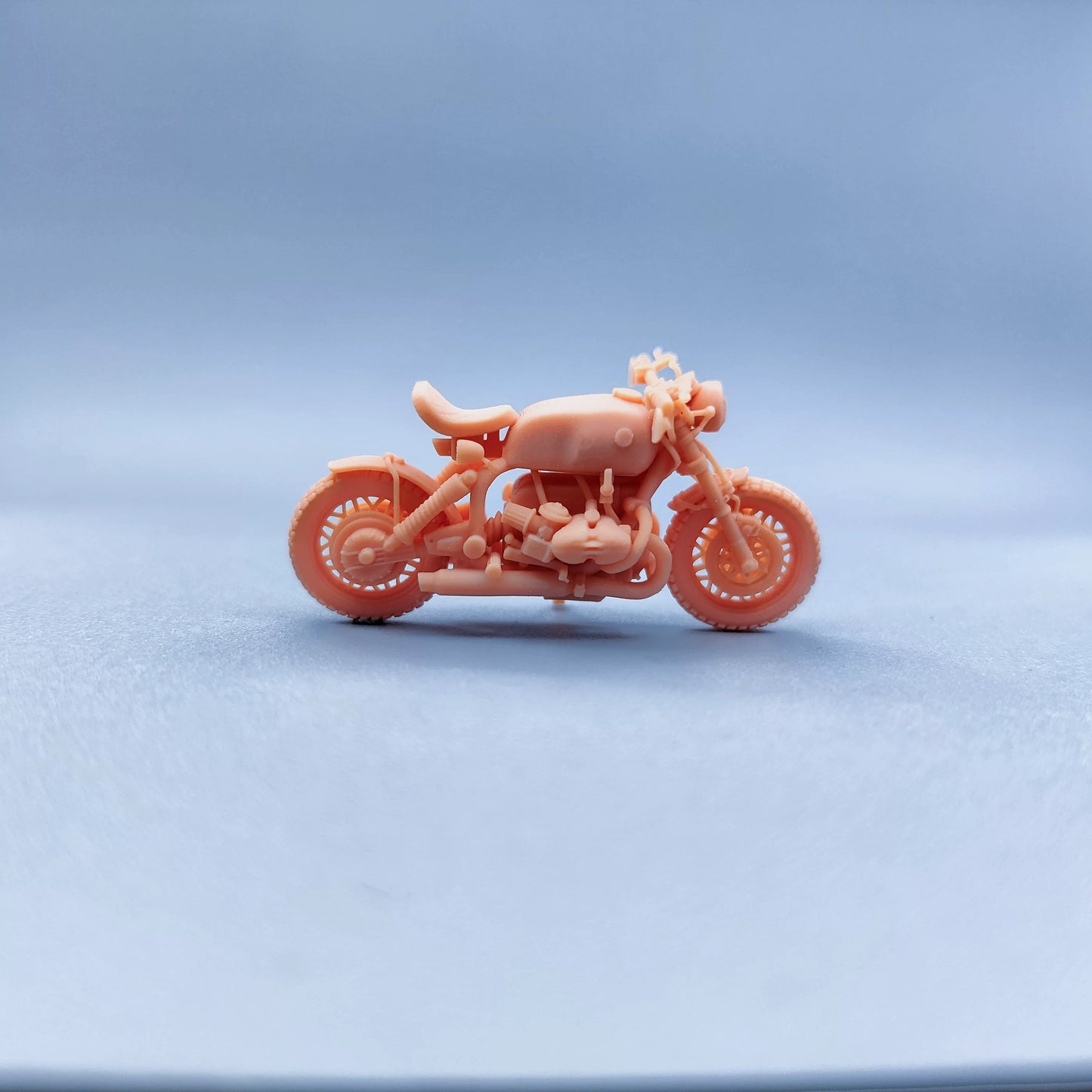 1/64 1/43 Figurines Scale Model Resin Cafe RacerR100 Uncolored Miniatures Diorama Hand-painted  W613 W614