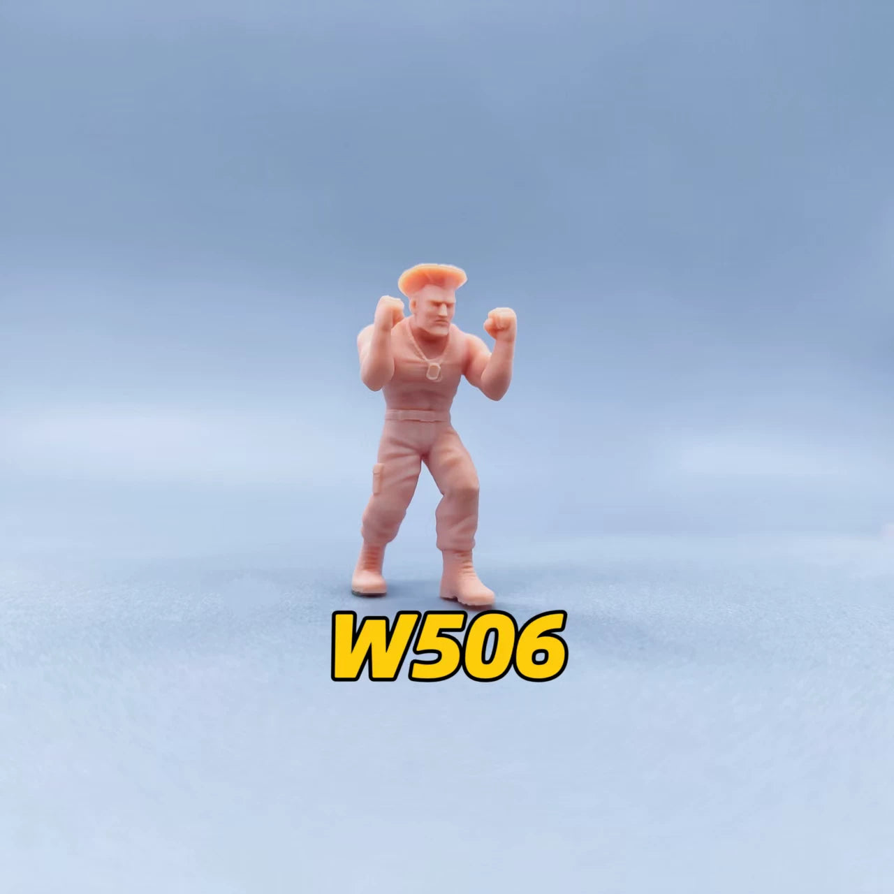 1/64 1/43 Figurines Scale Model Resin Street Fighter Q Edition Uncolored Miniatures Diorama Hand-painted W503 W514